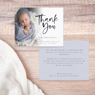 Budget Foto Boy Danke Geburtserklärung