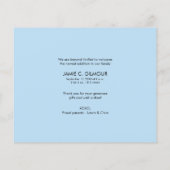 Budget Foto Chic Danke Baby Blue (Rückseite)