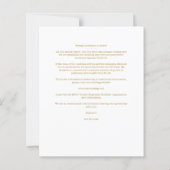 Budget Foto Chic Elegantes Hot Pink & Gold Herz (Rückseite)