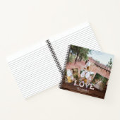 BUDGET Foto Collage Bucket List Paare behalten Notizblock (Innenseite)