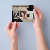 Budget Foto Collage Event Einladung Hochzeit Flyer (Gruppe)