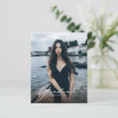 BUDGET Foto Collage QR Code Graduation Party (Stehend Vorderseite)