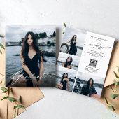 BUDGET Foto Collage QR Code Graduation Party