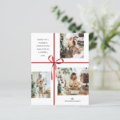 BUDGET Foto Collage Red Box Weihnachten (Stehend Vorderseite)