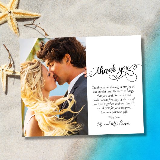 Budget Foto Collage Script Hochzeit Danke Karte