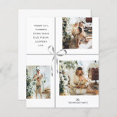 BUDGET Foto Collage Silver Box Weihnachten (Vorne/Hinten)