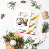 Budget Foto Collage Weihnachten farbenfroh hell Mitteilungskarte