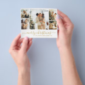 Budget Foto Collage Weihnachtsfeiertag Flyer (Gruppe)