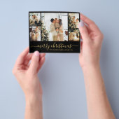 Budget Foto Collage Weihnachtsfeiertag Flyer (Gruppe)