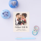 Budget Foto Cream Hochzeit Flyer (Einzeln)
