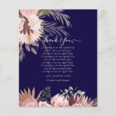 BUDGET-Foto Danke, dass Sie Karte Pampas Grass Hoc (Vorderseite)