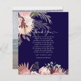 BUDGET-Foto Danke, dass Sie Karte Pampas Grass Hoc