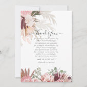 BUDGET-Foto Danke, dass Sie Karte Pampas Grass Hoc (Vorderseite)