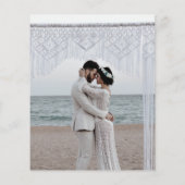 BUDGET-Foto Danke, dass Sie Karte Pampas Grass Hoc (Hinten)