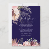 BUDGET-Foto Danke, dass Sie Karte Pampas Grass Hoc (Vorderseite)