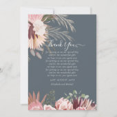 BUDGET-Foto Danke, dass Sie Karte Pampas Grass Hoc (Vorderseite)