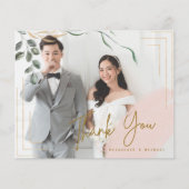 BUDGET FOTO Danke Karte - CHEAP Modern Einfach (Vorderseite)