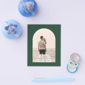 BUDGET FOTO Emerald Green Wedding Stationery Flyer (Einzeln)