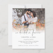 Budget Foto entschieden Forever Wedding Save the D (Vorderseite)