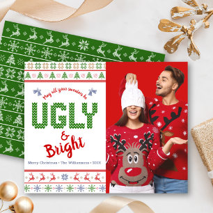 Budget-Foto-Feiertags-Hässlicher-Schwester-Rot-Grü