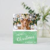 Budget Foto Frohe Weihnachten (Stehend Vorderseite)