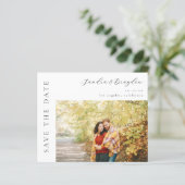Budget Foto H MOD Save the Date (Stehend Vorderseite)