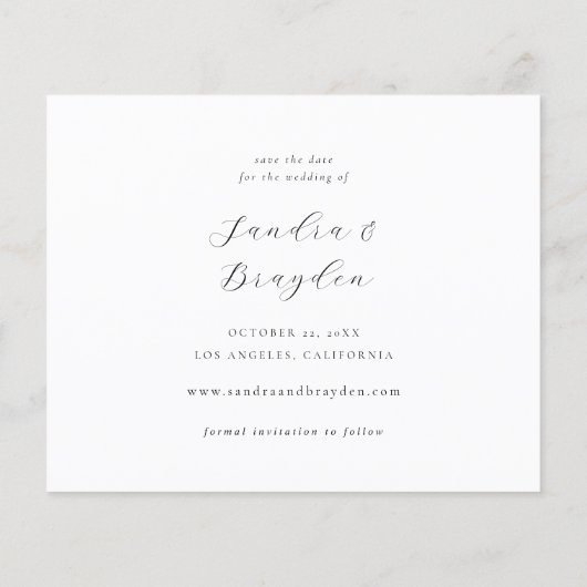 Budget Foto H MOD Save the Date Flyer (Hinten)