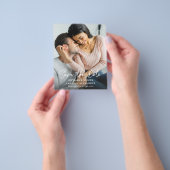 Budget Foto - Handschrift 2 Save the Date Flyer (Gruppe)