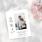 Budget Foto Handtypografie Save the Date W Flyer