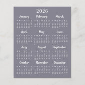 Budget Foto Happy Holidays Dog 2025 Kalender (Rückseite)