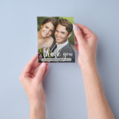 Budget Foto Hochzeit Dankeschön Karte (Gruppe)