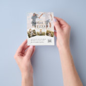 Budget Foto Hochzeit Einladung Classic White Flyer (Gruppe)