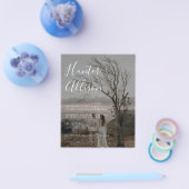 Budget Foto Hochzeit Einladung Flyer (Einzeln)