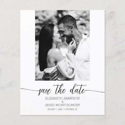 Budget Foto Hochzeit speichern (Vorderseite)