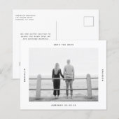 BUDGET-Foto-Hochzeit Speichern Sie das Datum der P (Vorne/Hinten)