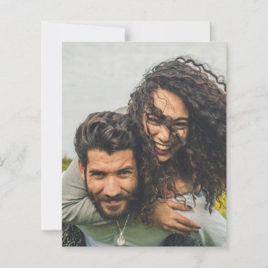 Budget Foto Hochzeitsempfehlung gemischte Farben (Rückseite)