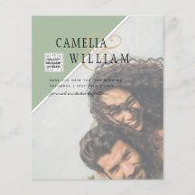 Budget Foto Hochzeitsempfehlung gemischte Farben