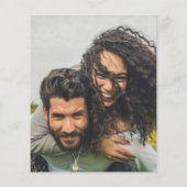 Budget Foto Hochzeitsempfehlung gemischte Farben Flyer (Hinten)