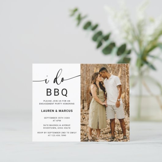 Budget Foto I GRILLEN Script Engagement Party (Stehend Vorderseite)