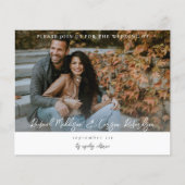 Budget Foto & Kalligrafie 14 Mod H Wedding Flyer (Vorne)