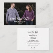 Budget Foto & Kalligrafie 2B Dunkler-Stunde Rett D Mitteilungskarte (Vorne/Hinten)