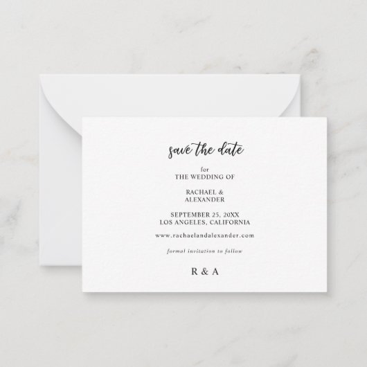 Budget Foto & Kalligrafie 2B Dunkler-Stunde Rett D Mitteilungskarte (Rückseite)