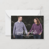 Budget Foto & Kalligrafie 2B Dunkler-Stunde Rett D Mitteilungskarte (Vorderseite)