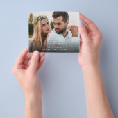 Budget Foto & Kalligrafie 3 Mod V2 Save the Date Flyer (Gruppe)