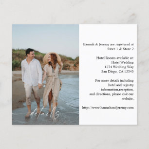 Budget Foto & Kalligrafie 3 Mod Vertikal Details Flyer