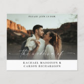 Budget Foto & Kalligrafie 3B Horizontale Hochzeit (Vorderseite)