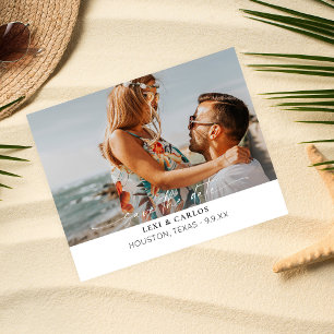 Budget Foto & Kalligrafie 3B Mod W Save-the-Date Flyer