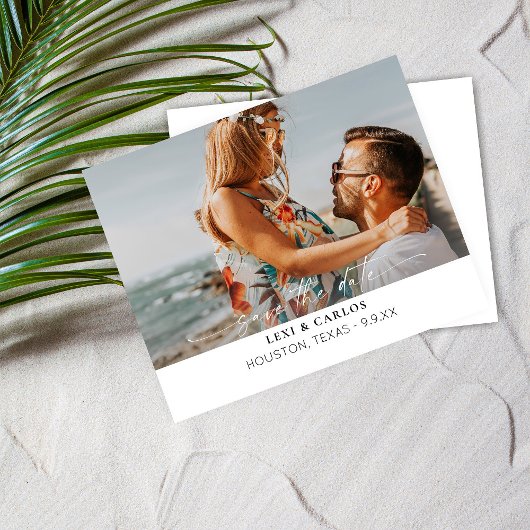 Budget Foto & Kalligrafie 3B W Mod Save the Date