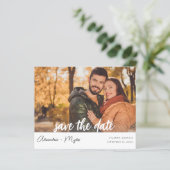 Budget Foto & Kalligrafie 4 MOD Save the Date (Stehend Vorderseite)