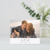 Budget Foto & Kalligrafie 5 MOD Save the Date (Stehend Vorderseite)